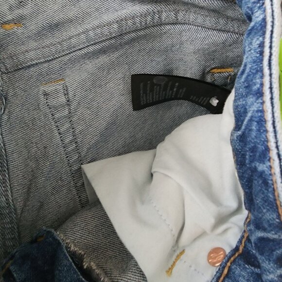 We The Free Distressed Skinny Jeans 25 Fringe - Picture 8 of 9